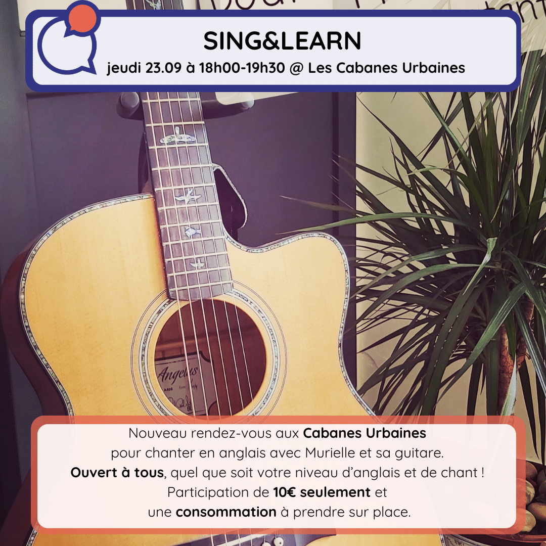 Sing&Learn pour apprendre l’anglais en chantant 🎶